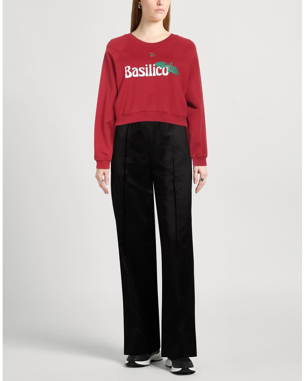 Dolce & Gabbana Red Sweatshirt