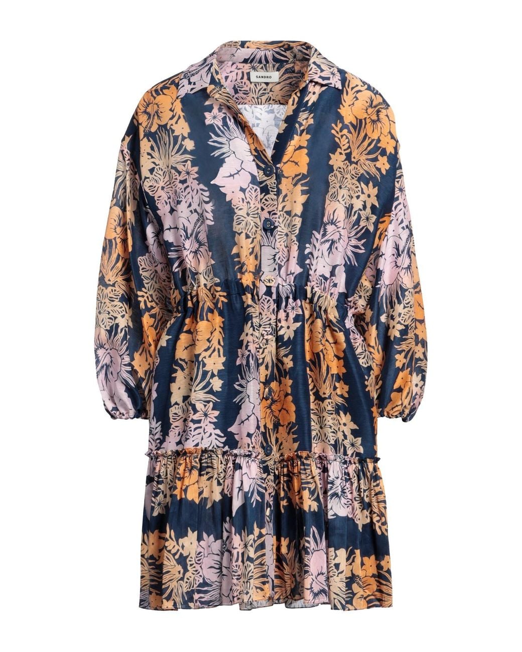 Sandro Blue Mini Dress