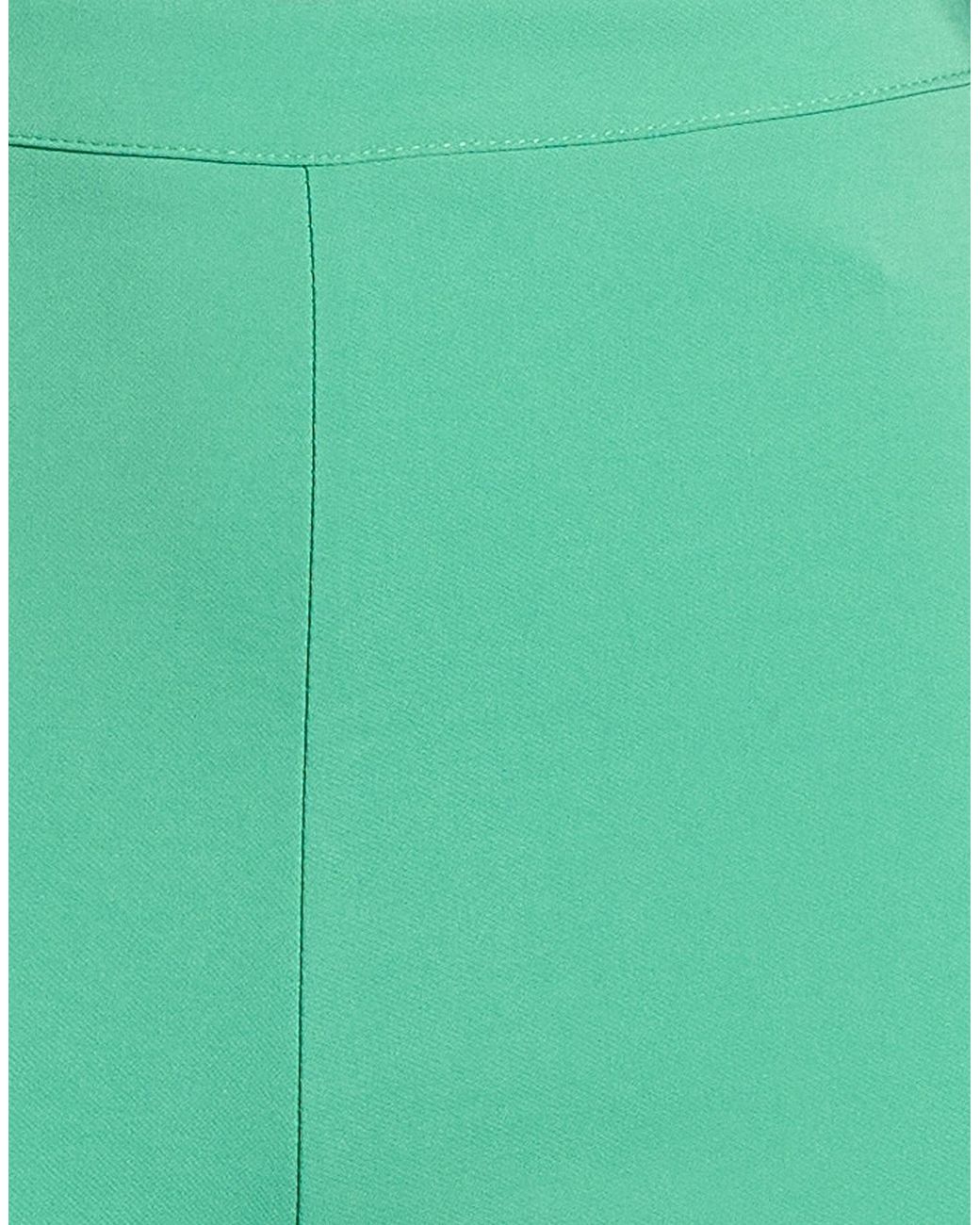 Imperial Green Pants Polyester, Elastane