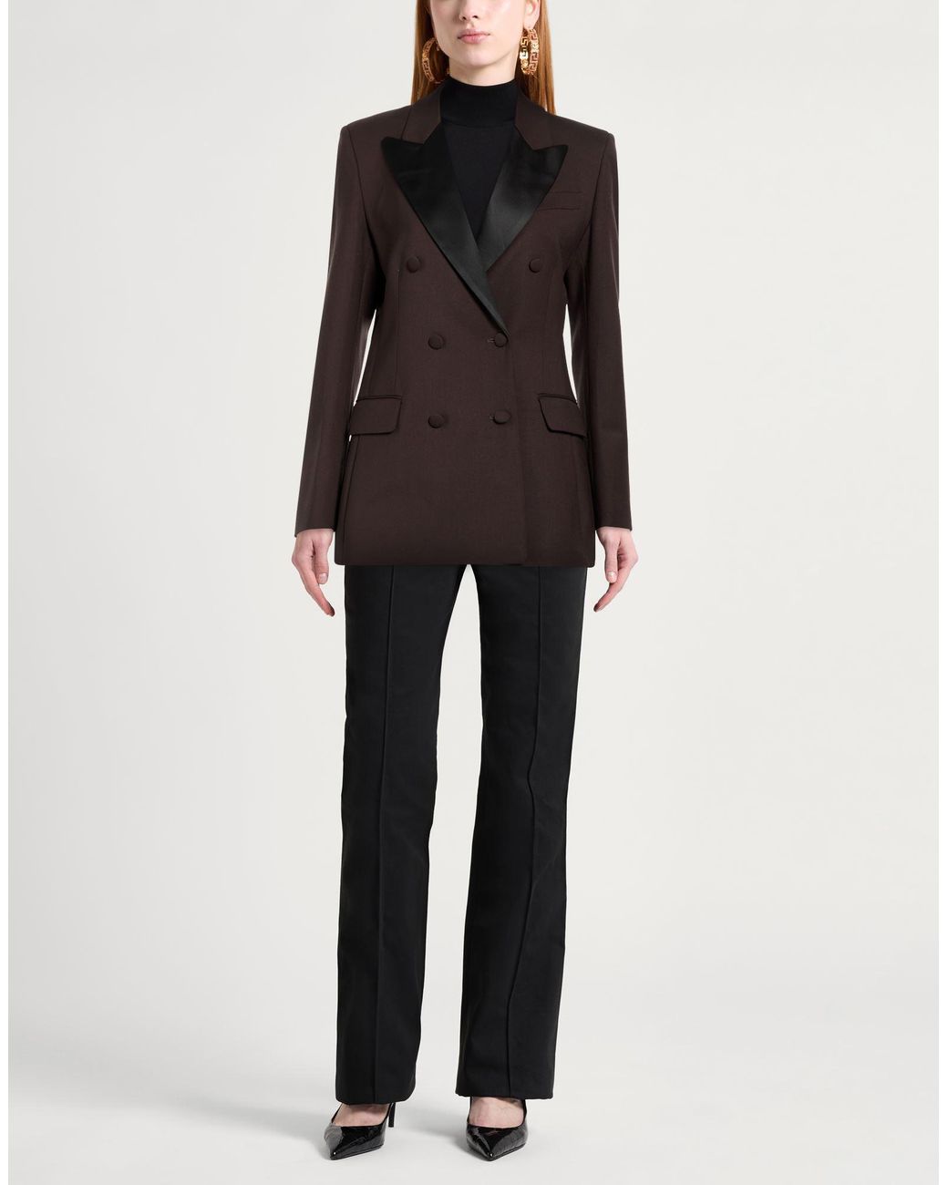 P.A.R.O.S.H. Black P.A.R.O..H. Blazer Virgin Wool, Elastane