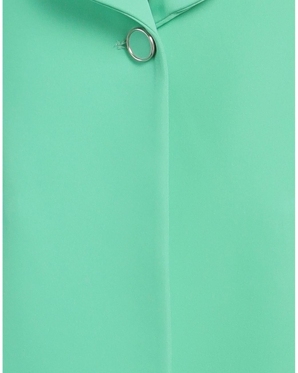SIMONA CORSELLINI Green Blazer Polyester, Elastane