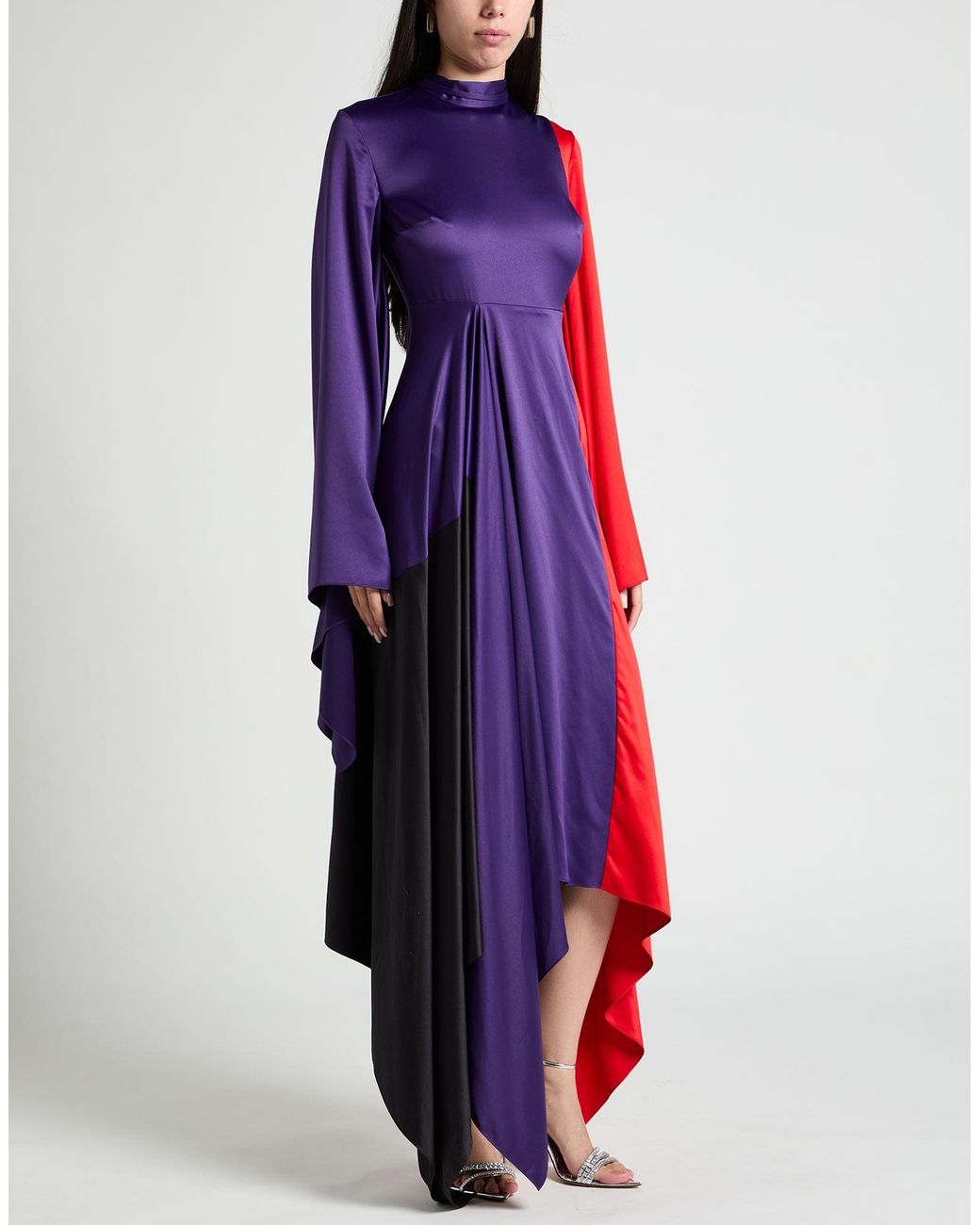 Solace London Red Maxi Dress