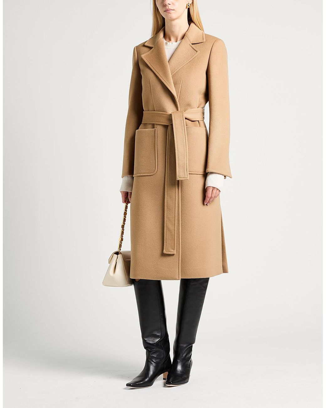 Abrigo MAX&Co. de color Natural