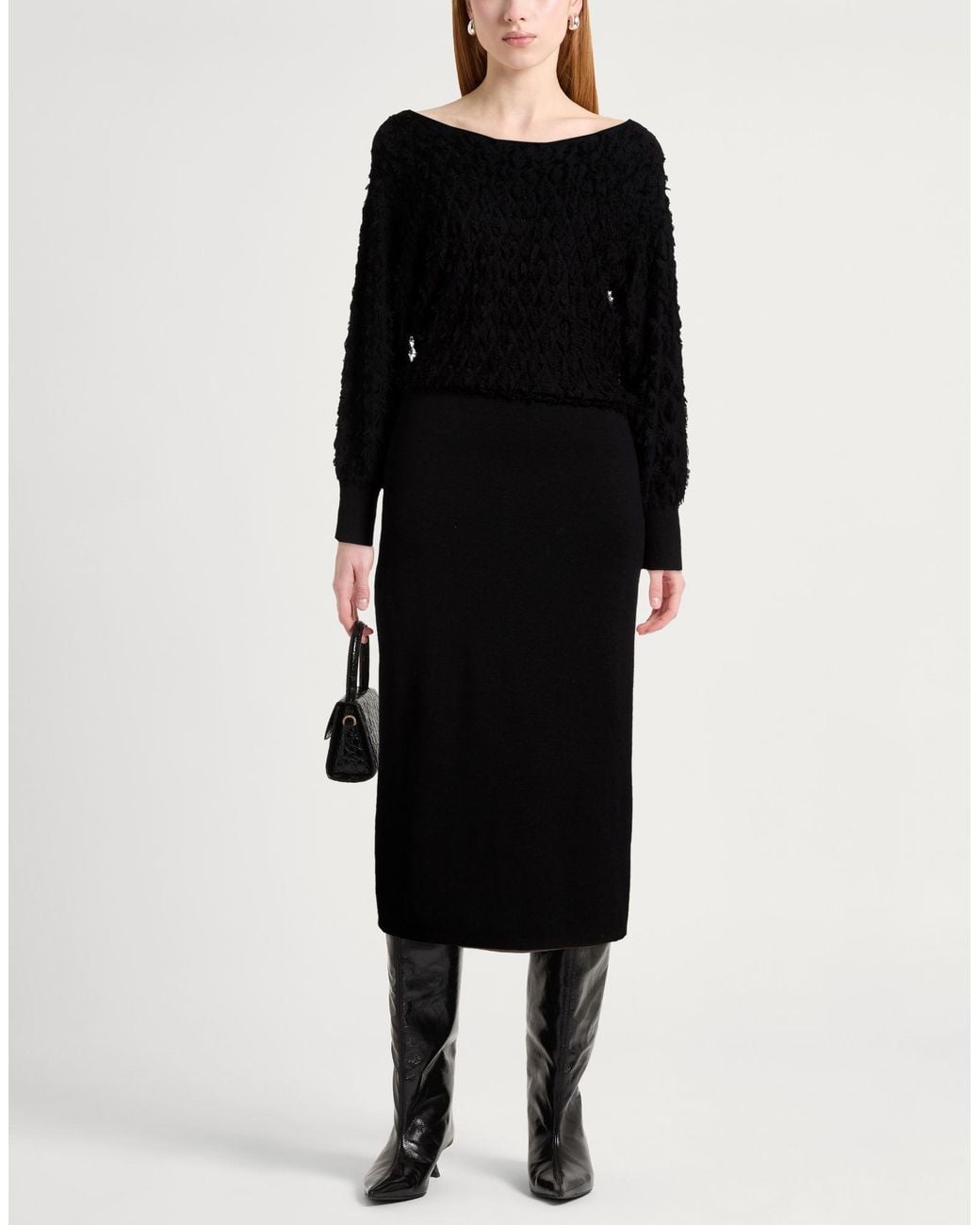 Twinset Black Midi Dresses