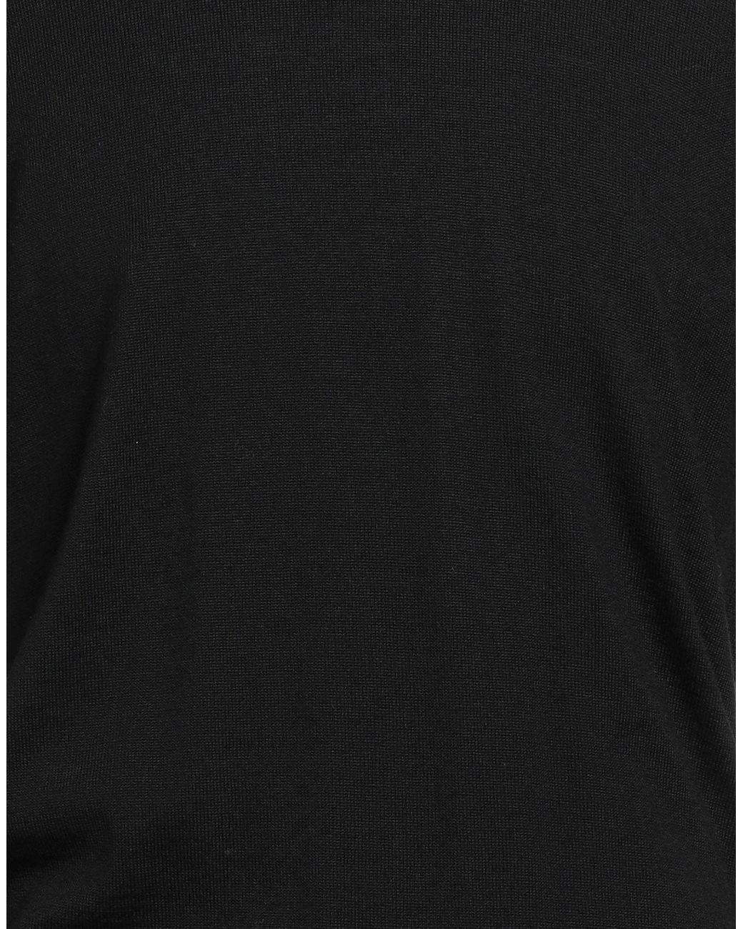 Roberto Collina Black Turtleneck for men