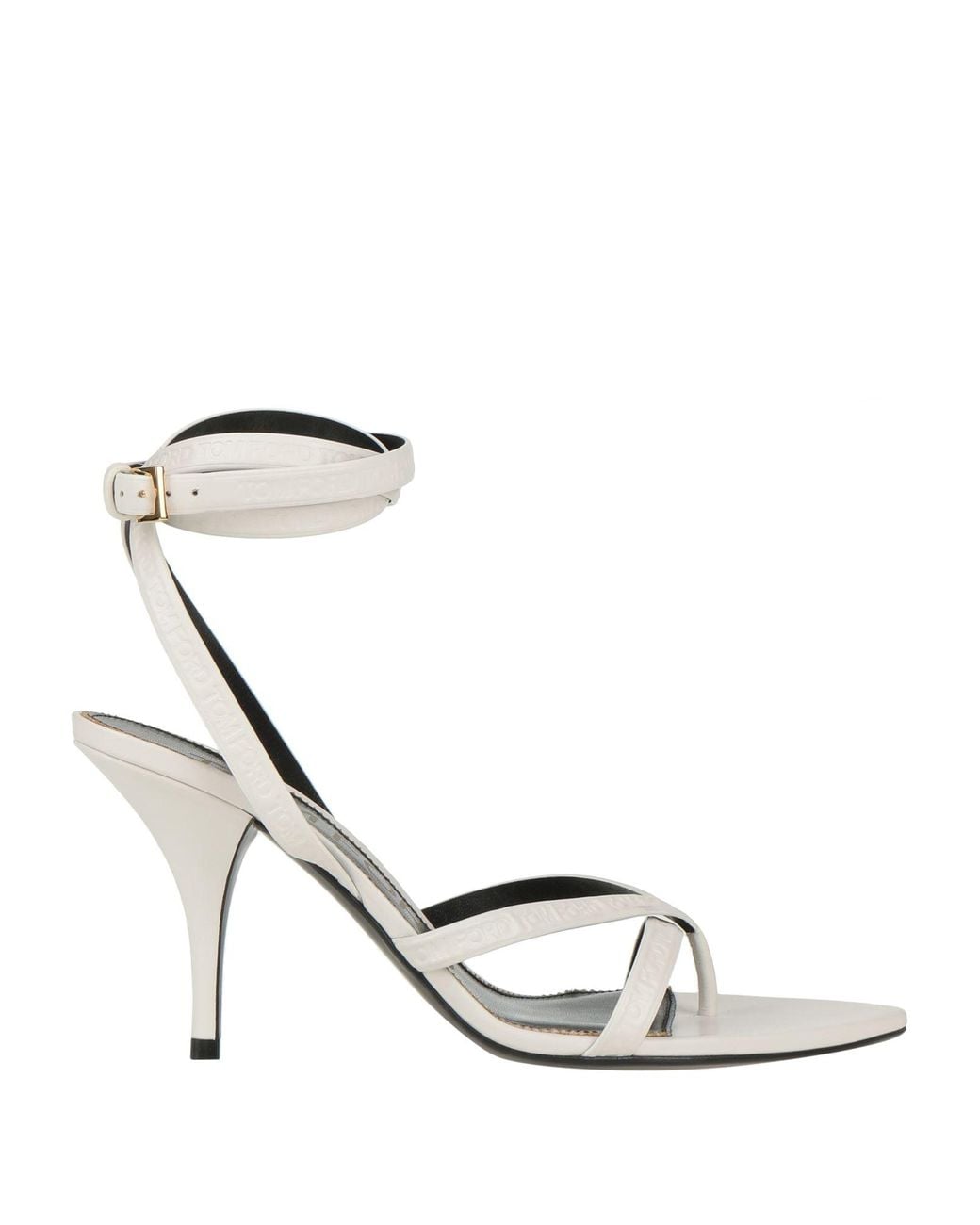 Tom Ford White Thong Sandal