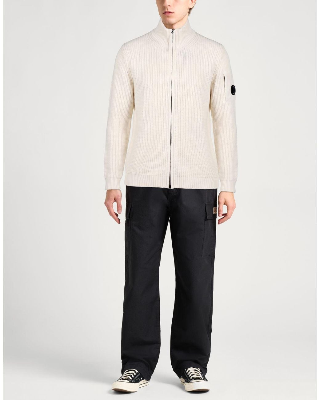 C P Company Natural Cardigans for men