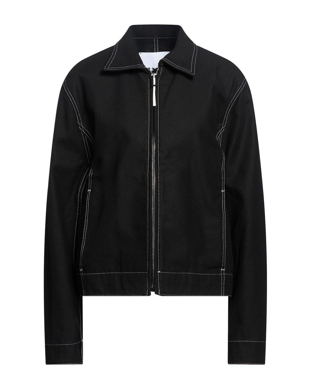 Sunnei Black Jacket Cotton