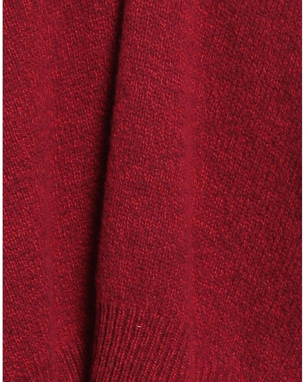 Akep Red Sweater Merino Wool