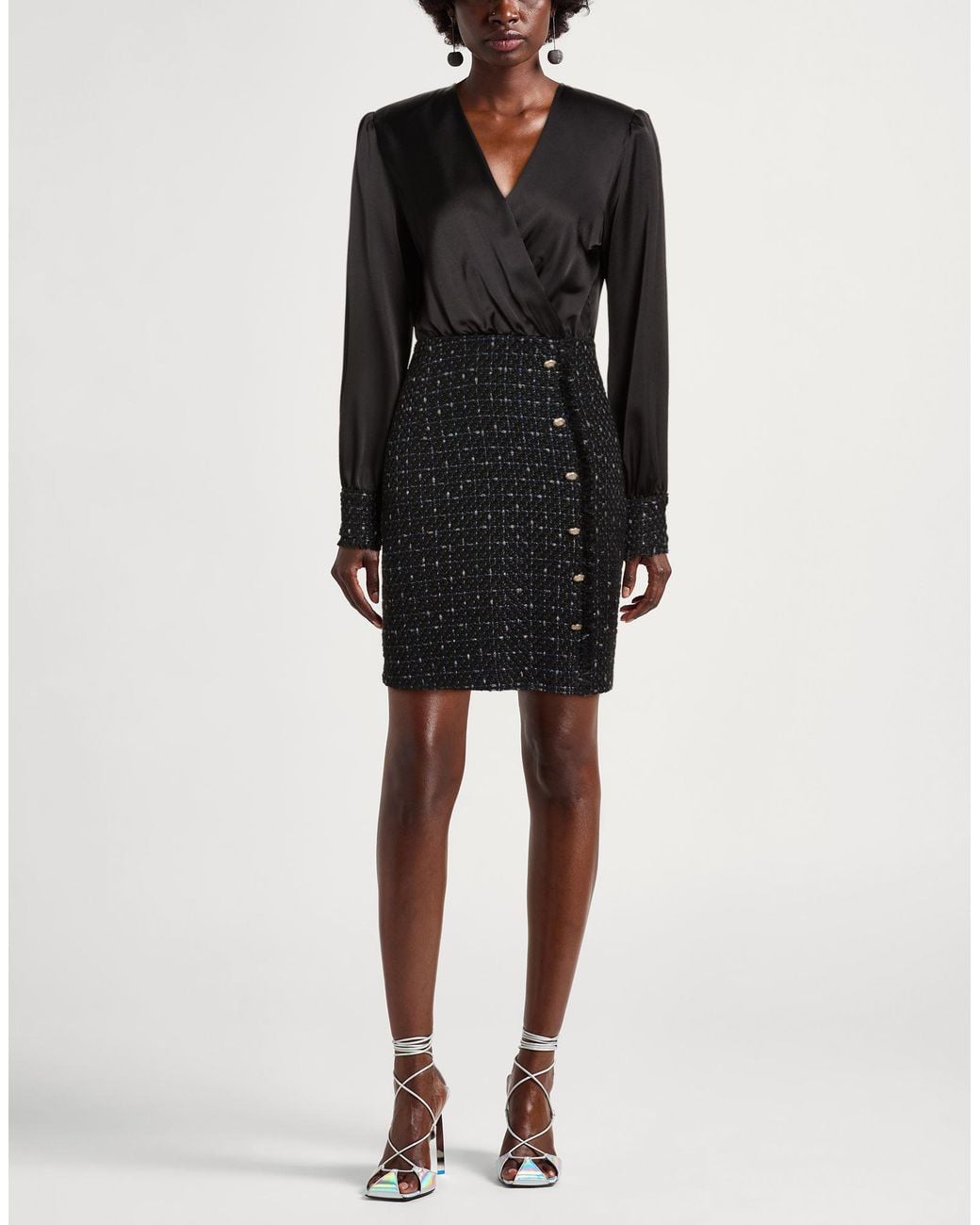 Fracomina Black Mini-Kleid