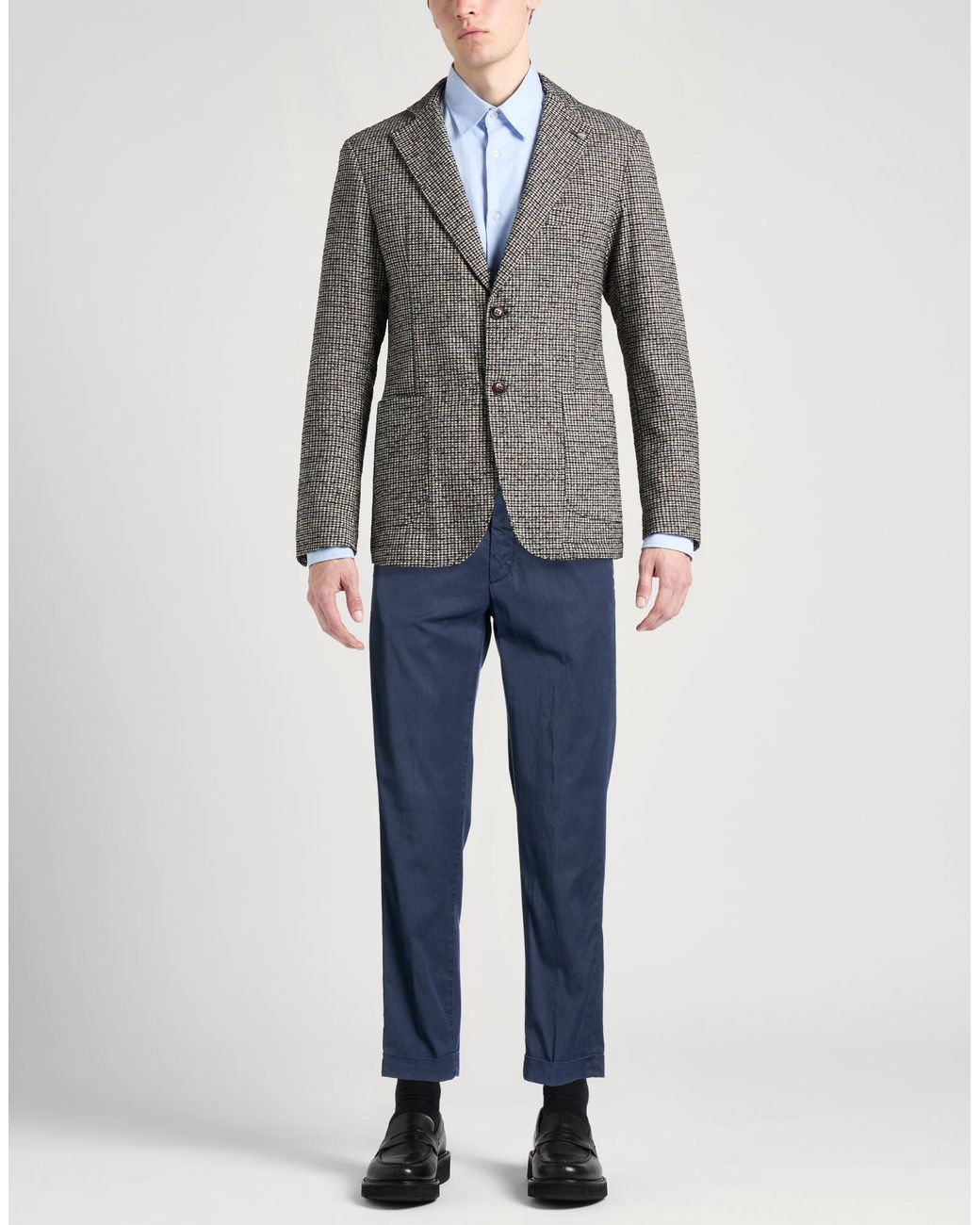 Eleventy Blue Trouser for men