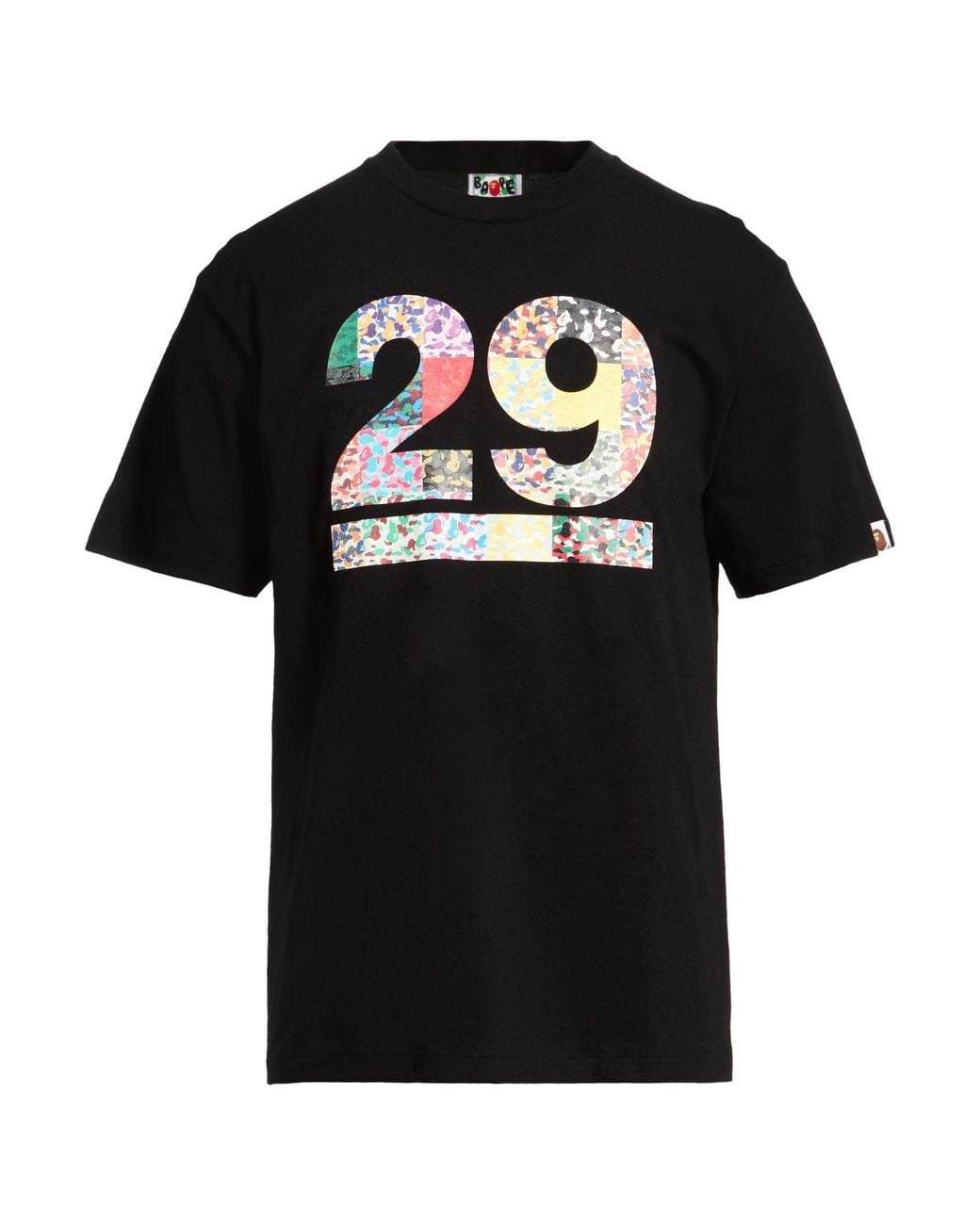 A Bathing Ape Black T-Shirt Cotton for men