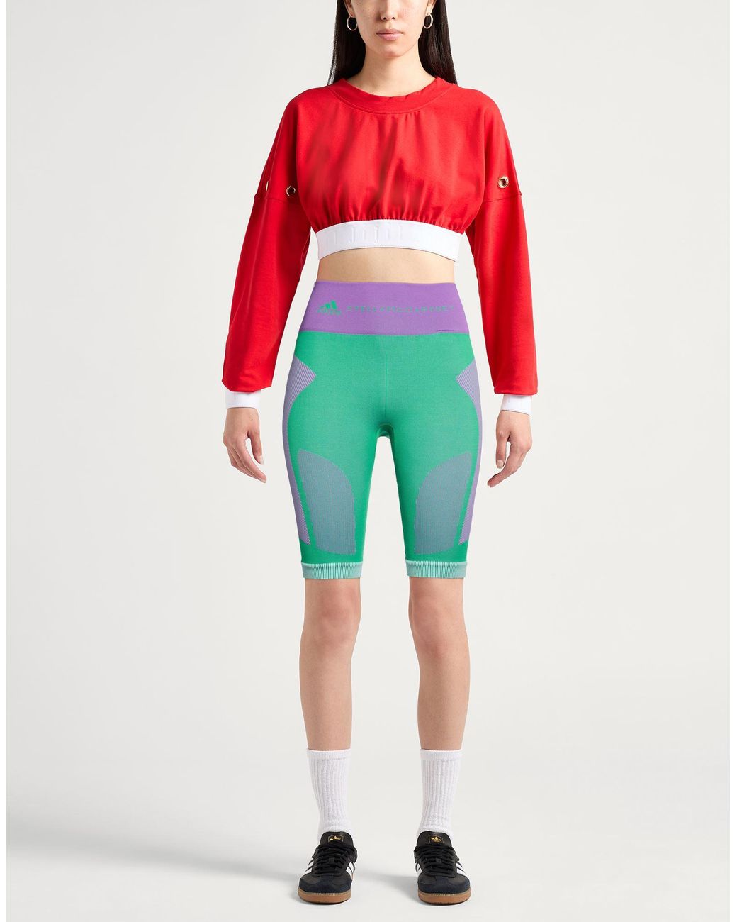 Adidas By Stella McCartney Green Leggings