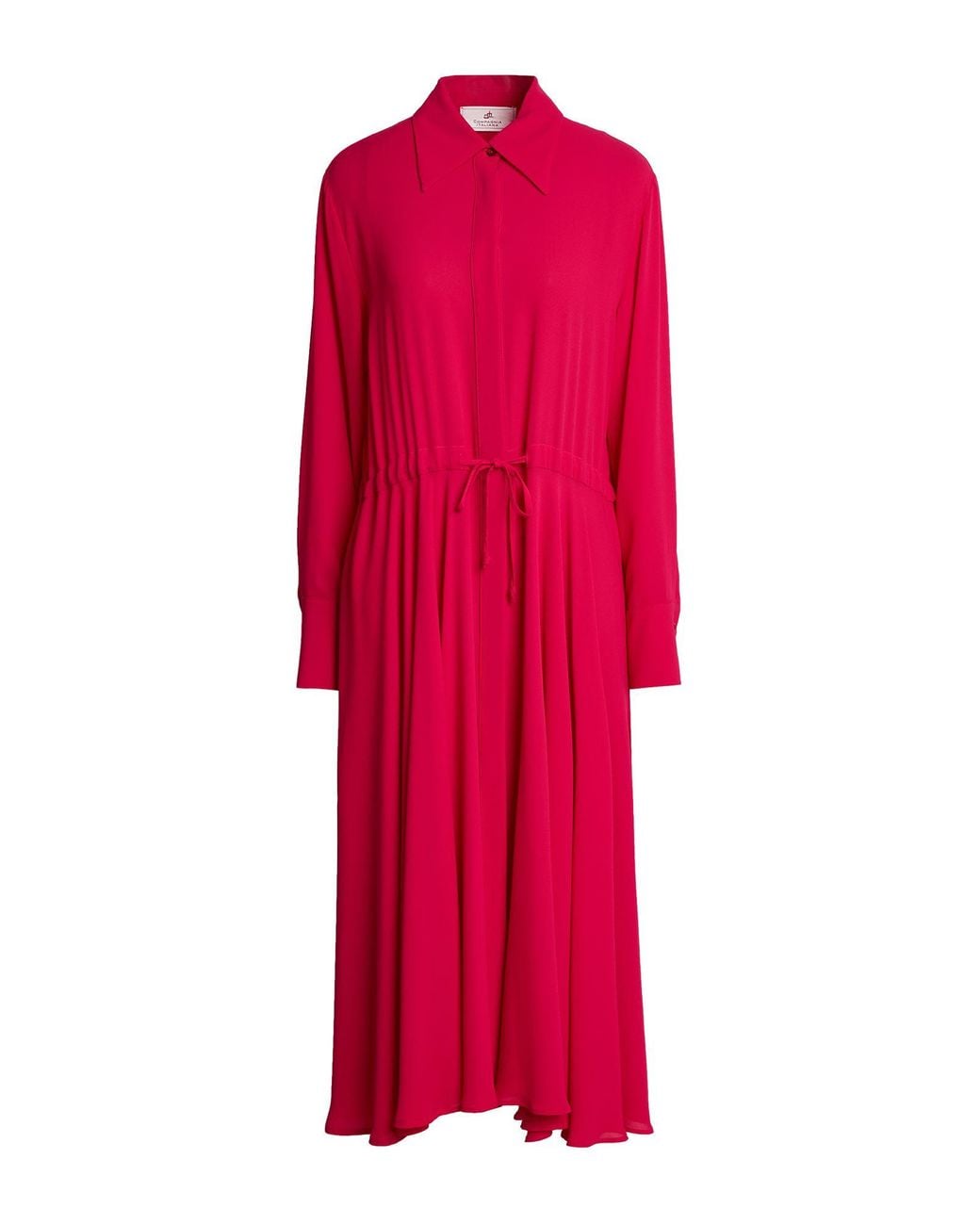 Compagnia Italiana Red Maxi Dress