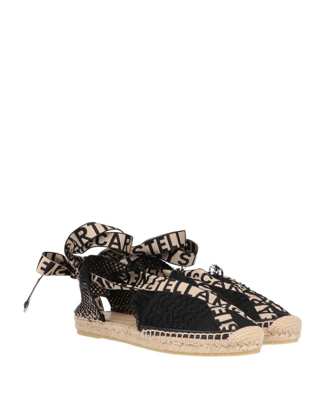 Stella McCartney Black Espadrilles