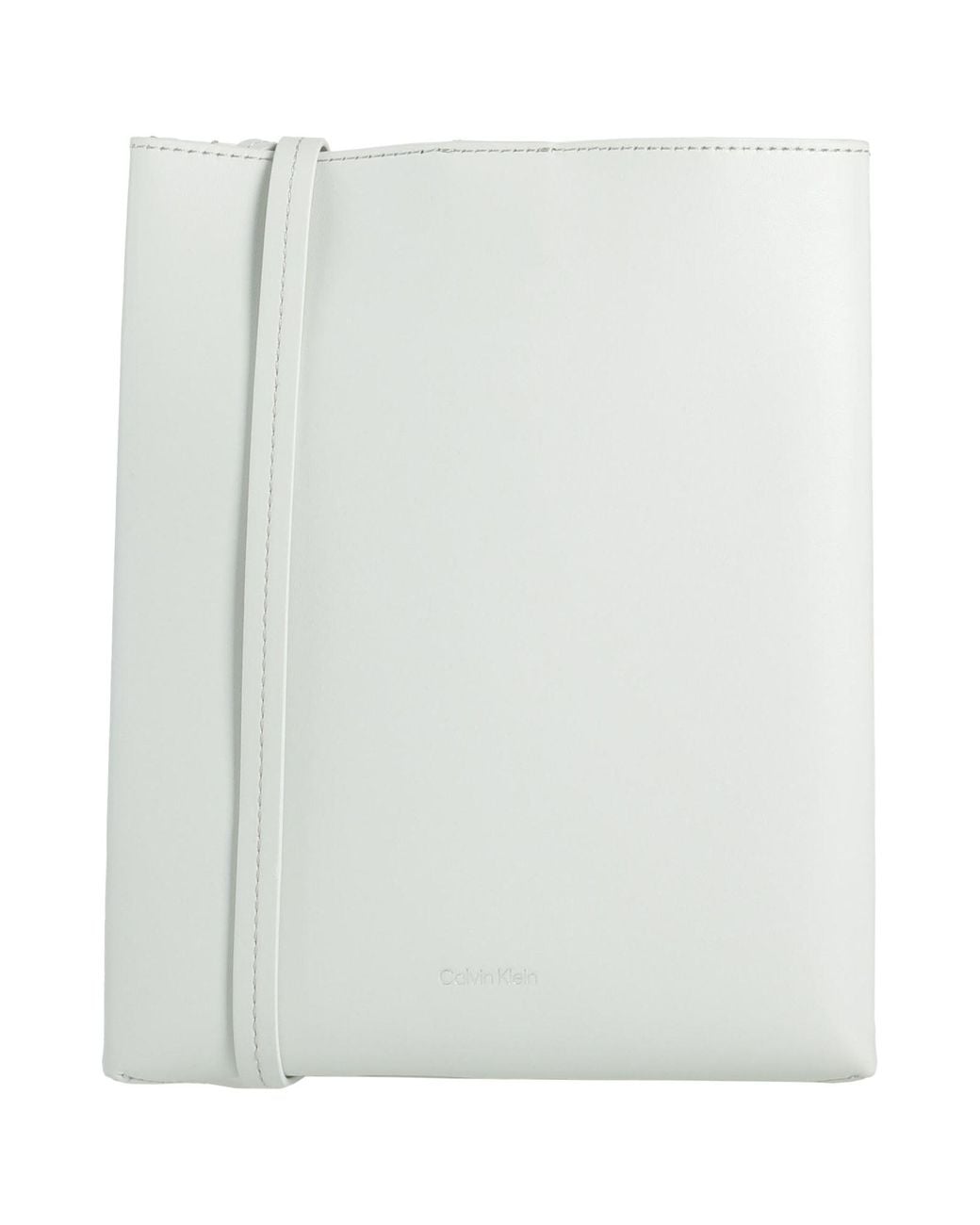 Calvin Klein White Cross-Body Bags