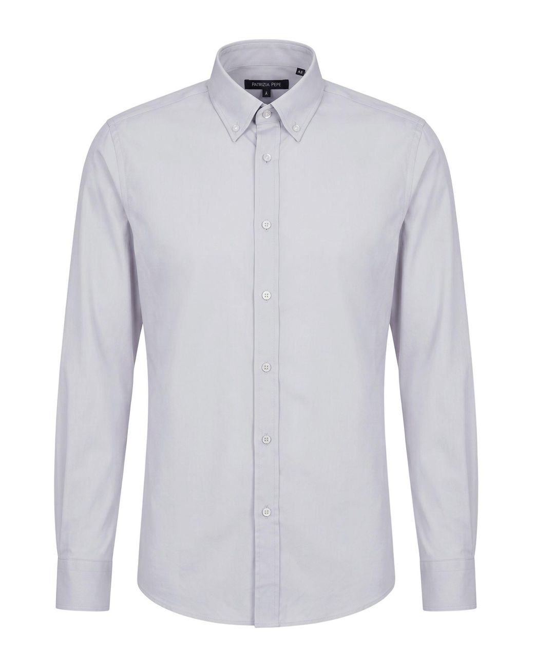 Patrizia Pepe White Light Shirt Cotton, Polyamide, Elastane for men