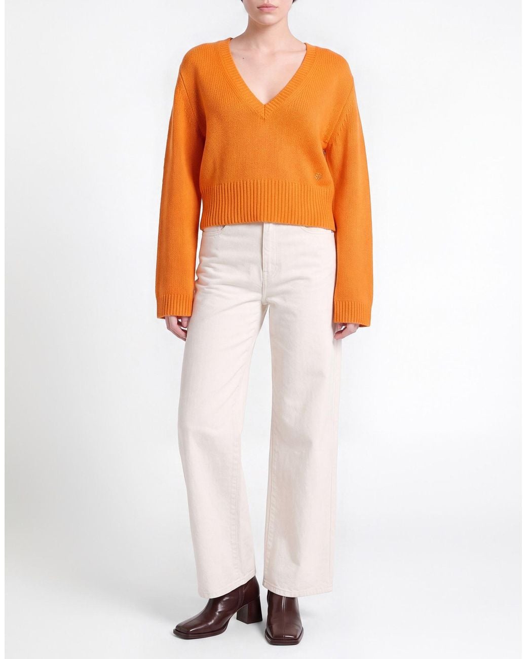 Pullover Ganni en coloris Orange