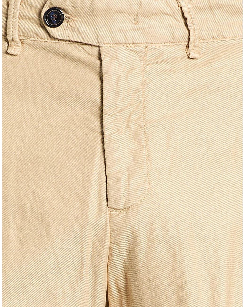 White Sand Natural Pants for men