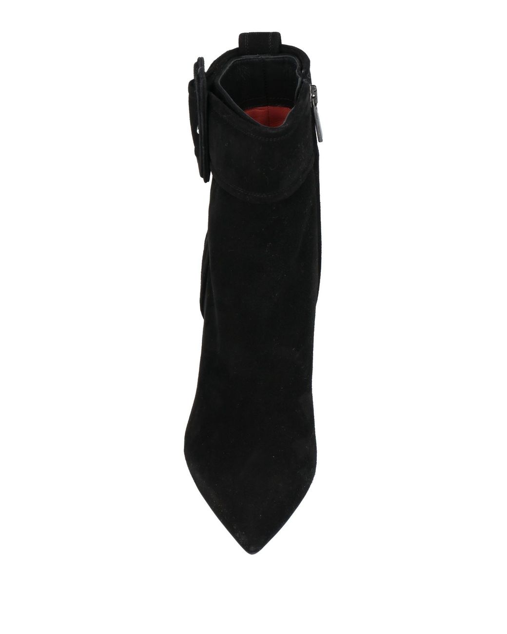 Santoni Black Ankle Boots