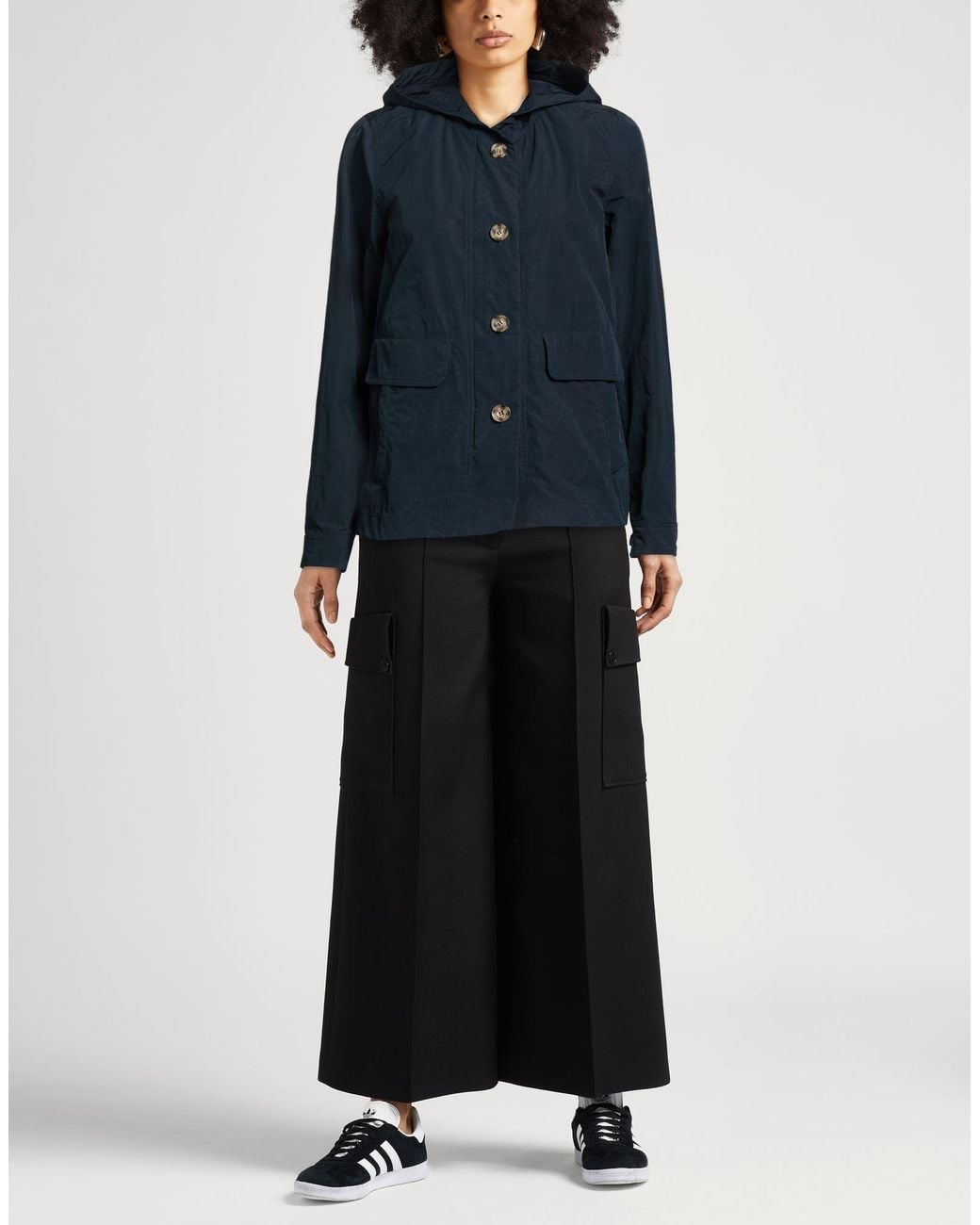 Colmar Blue Jacket Polyester, Cotton, Polyamide