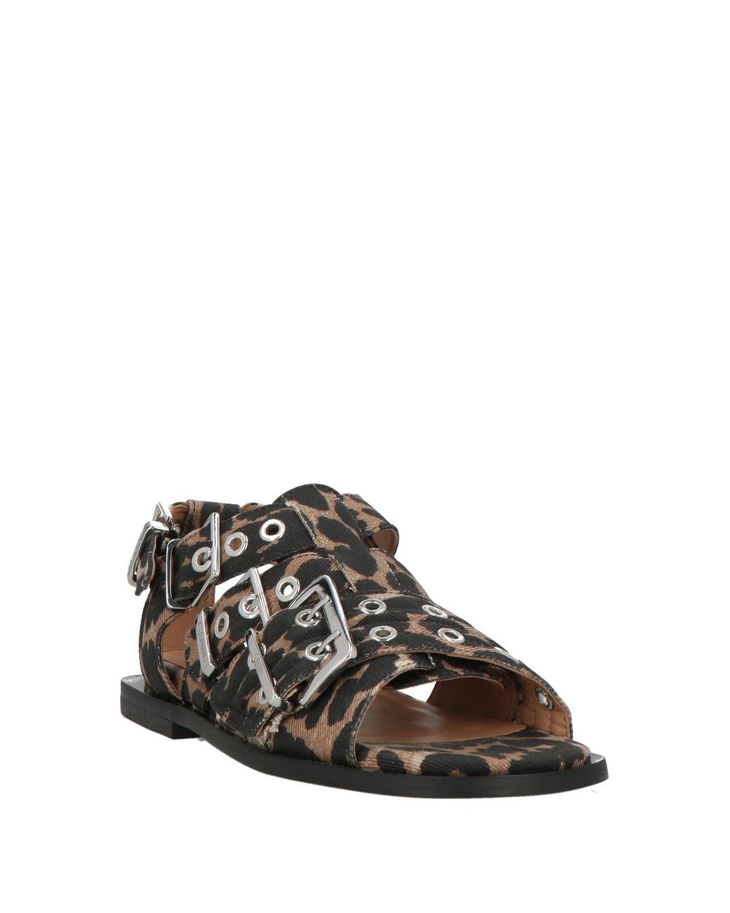 Sandalias Ganni de color Black