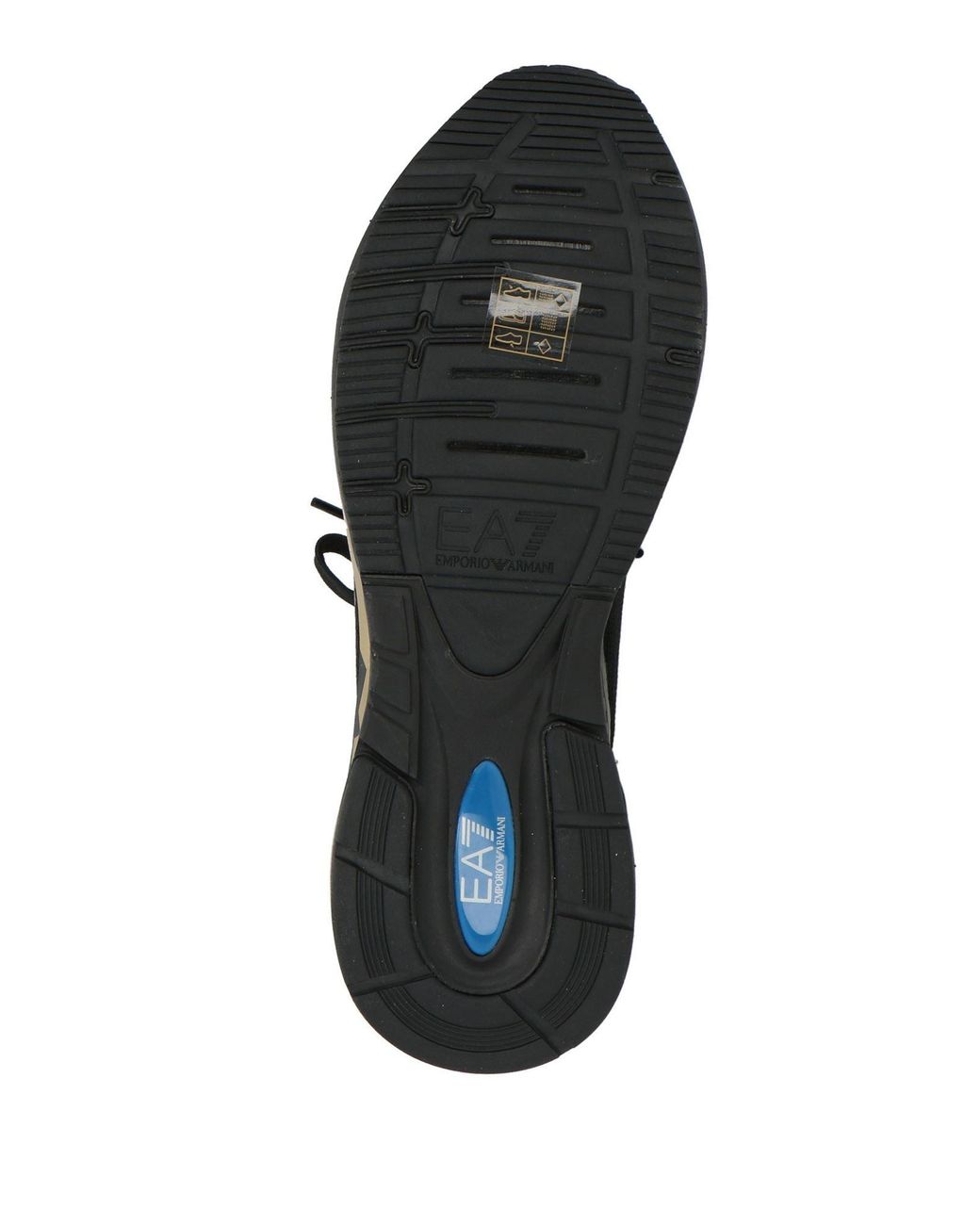 EA7 Black Trainers for men