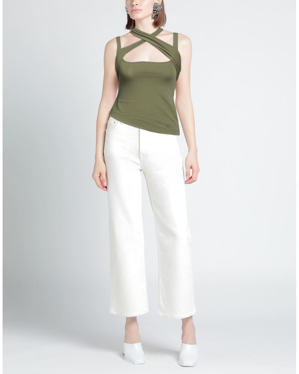 The Attico Green Top
