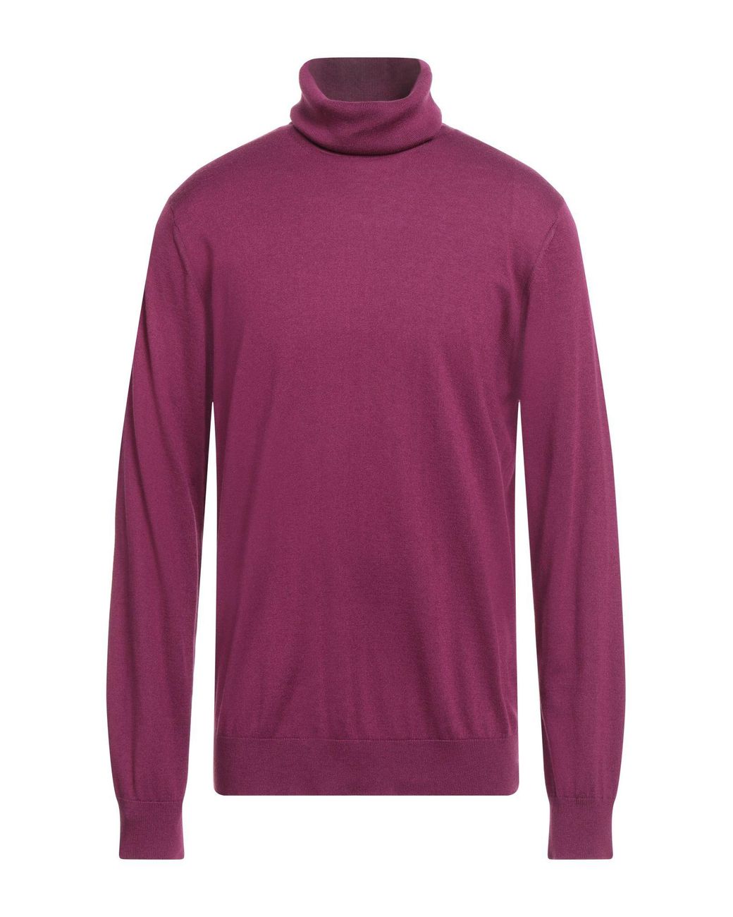 Cuello alto Alpha Studio de hombre de color Purple