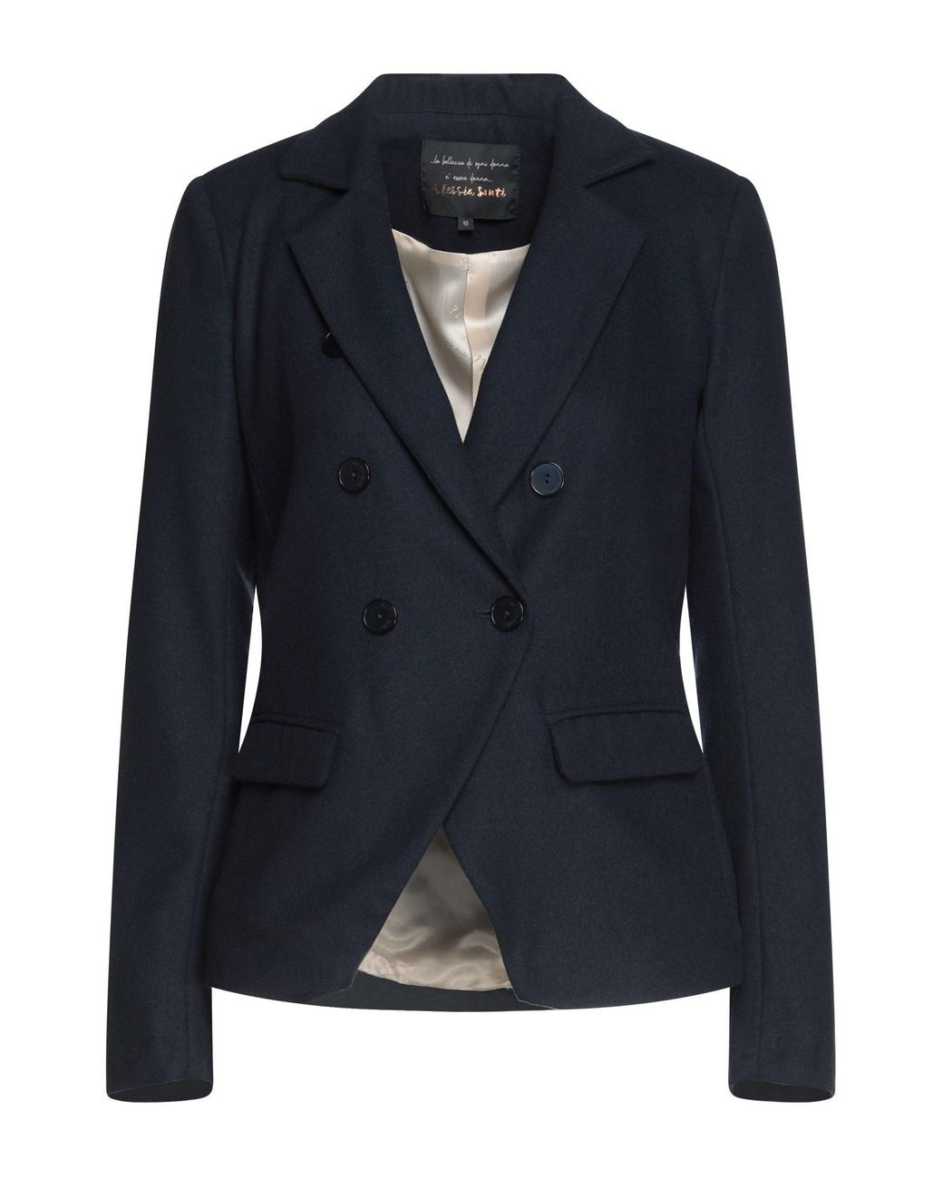 ALESSIA SANTI Suit Jacket in Blue | Lyst