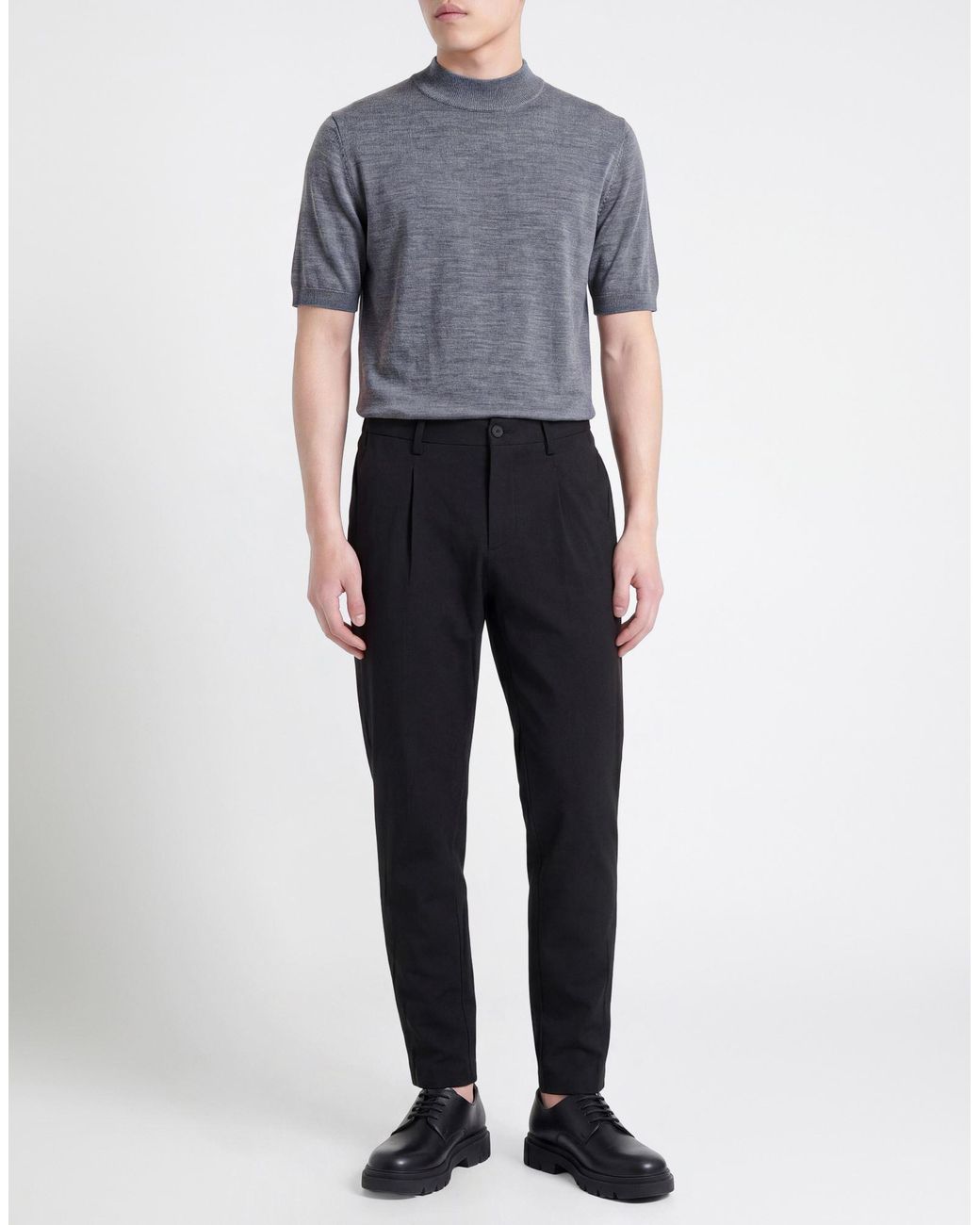 AT.P.CO Black Trouser for men