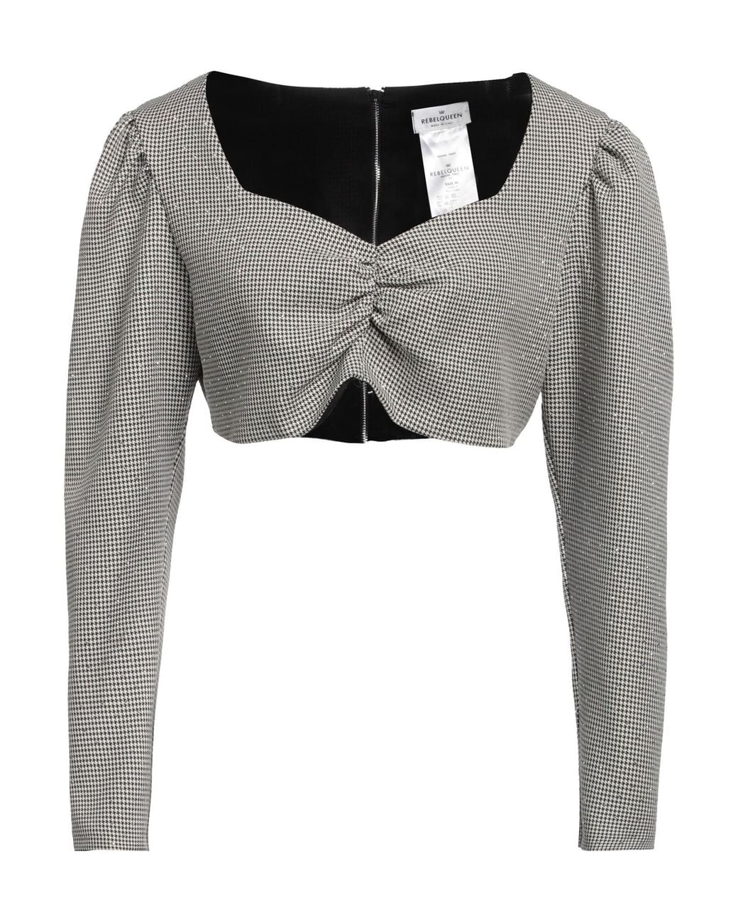 Rebel Queen Gray Top