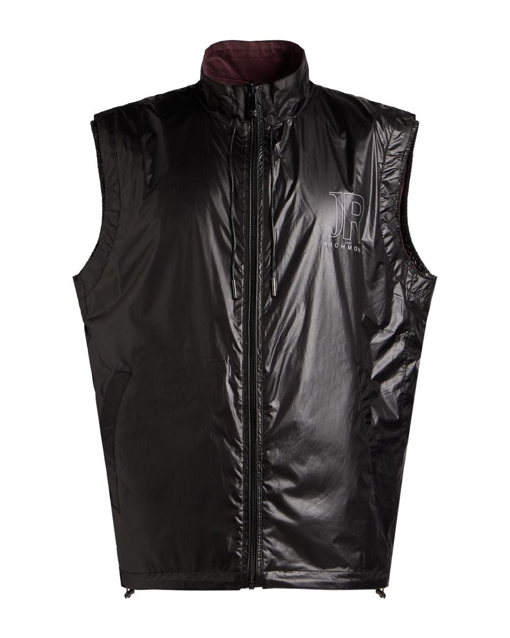 John Richmond Black Gilet for men