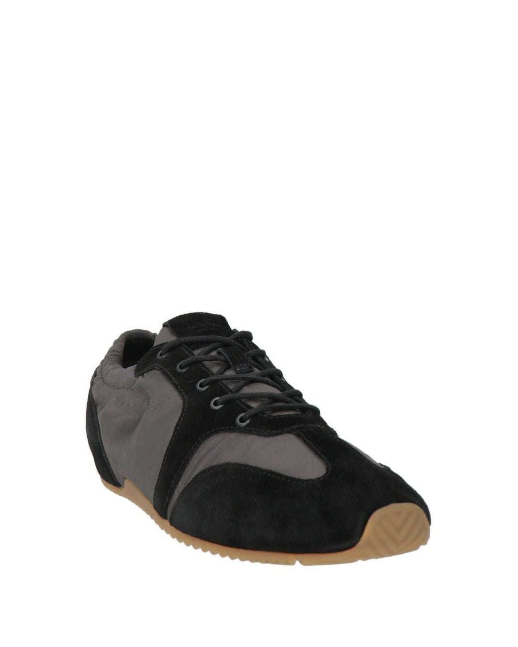 Rag & Bone Black Sneakers Leather, Textile Fibers