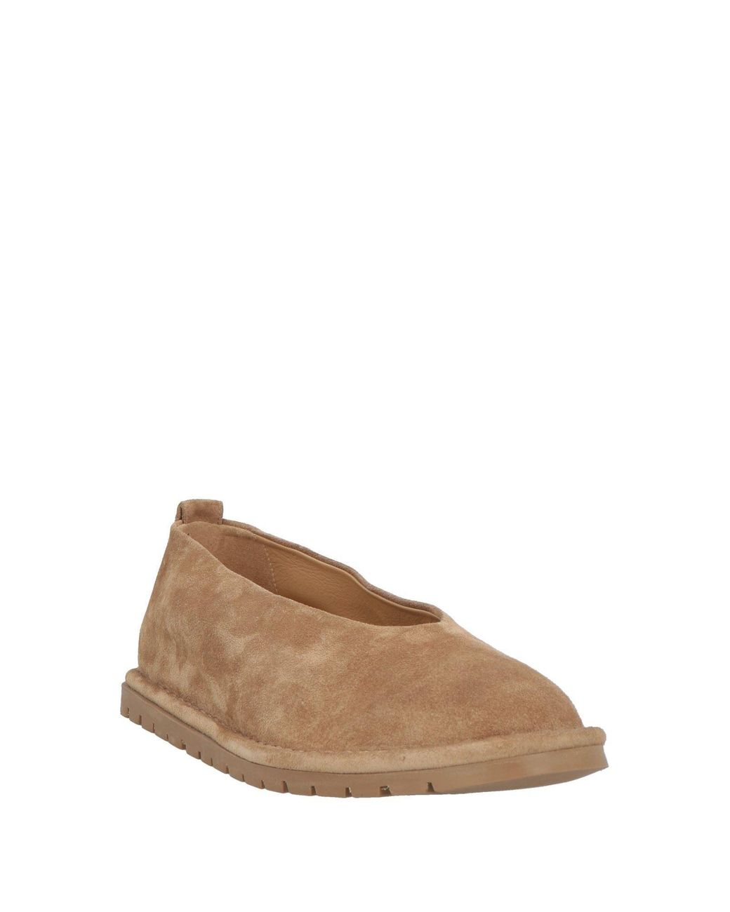 Marsèll Brown Ballet Flats Calfskin