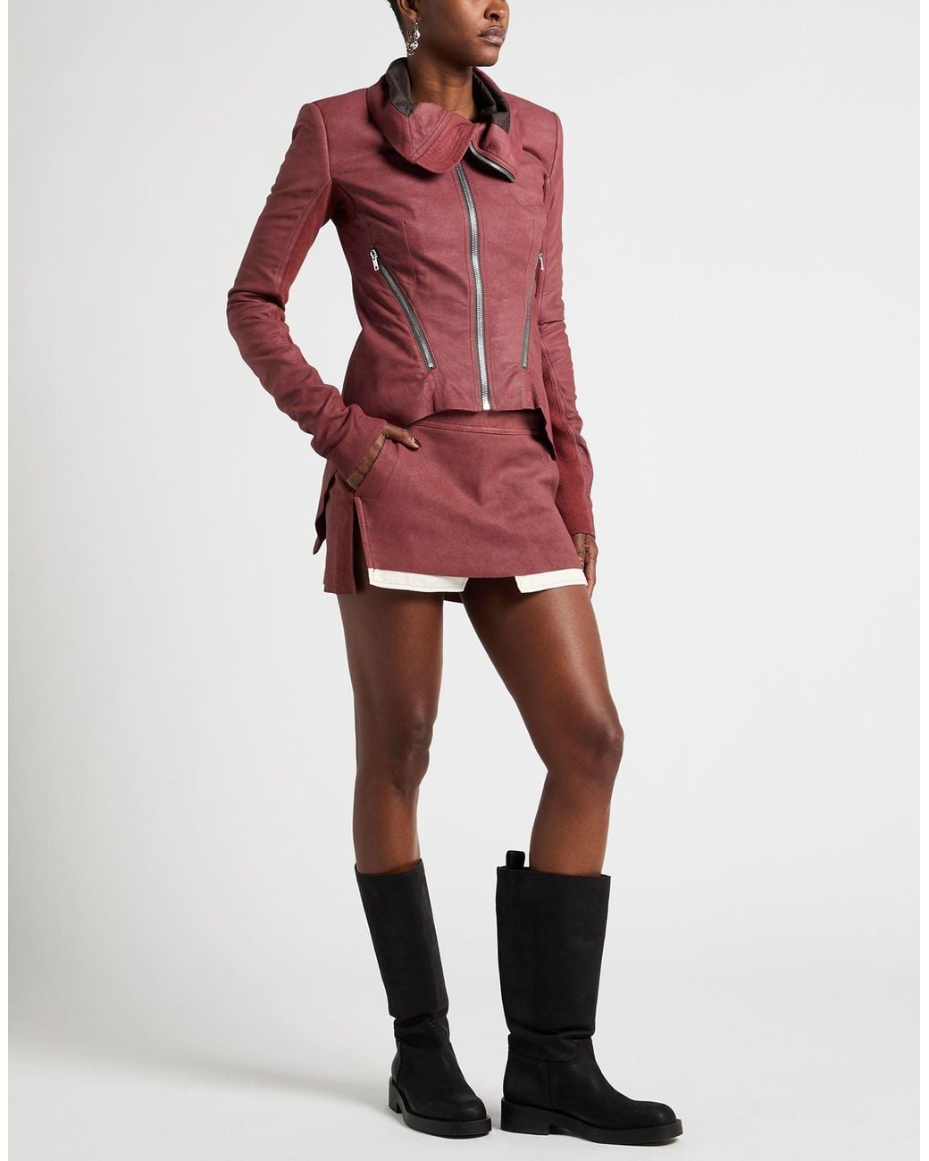 Rick Owens Red Jacket