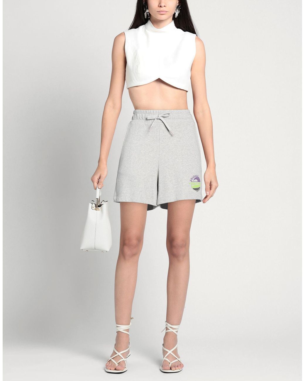 Versace Jeans Couture Gray Shorts & Bermuda Shorts