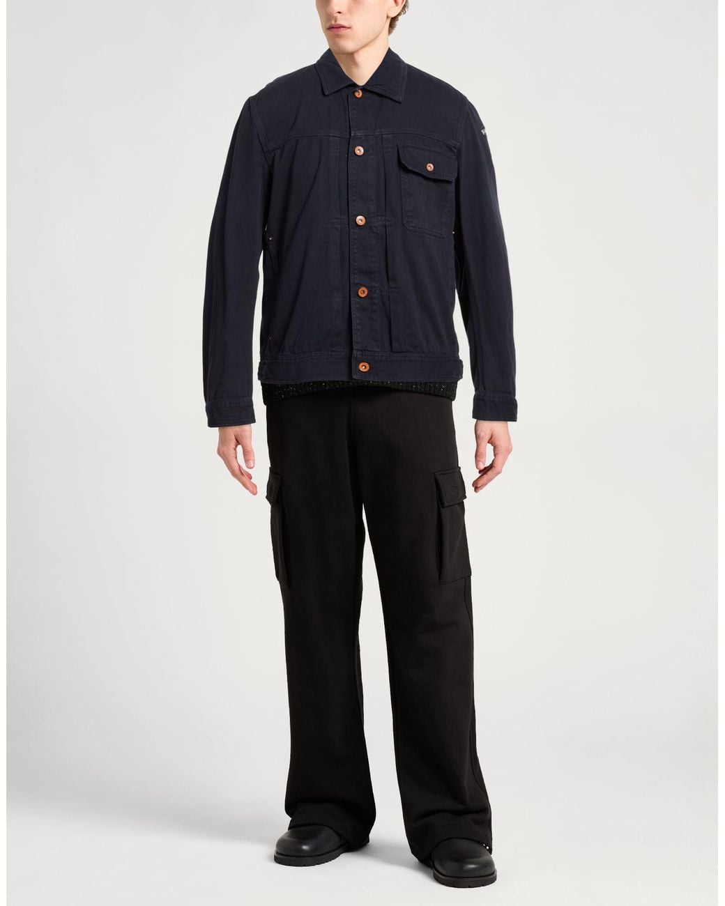 Blauer Blue Denim Outerwear for men