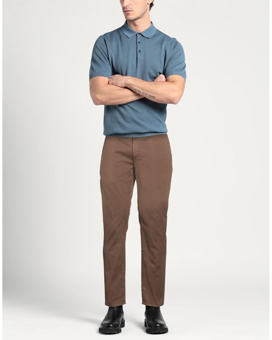Teleria Zed Brown Trouser for men
