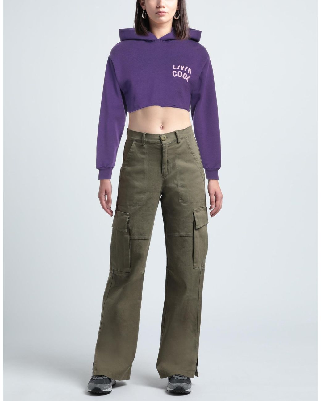 LIVINCOOL Purple Sweatshirt
