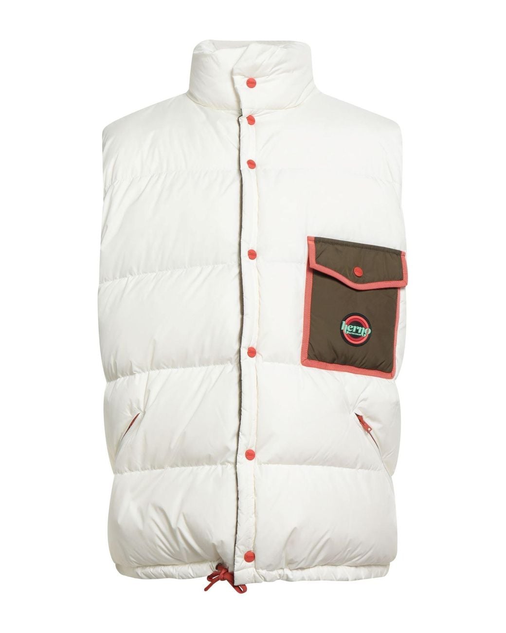 Herno White Vests for men