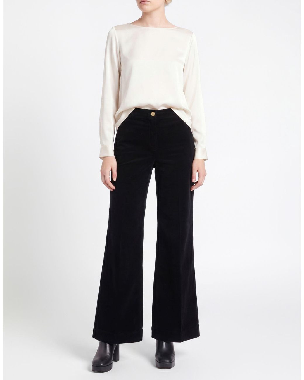 Shaft Black Trouser