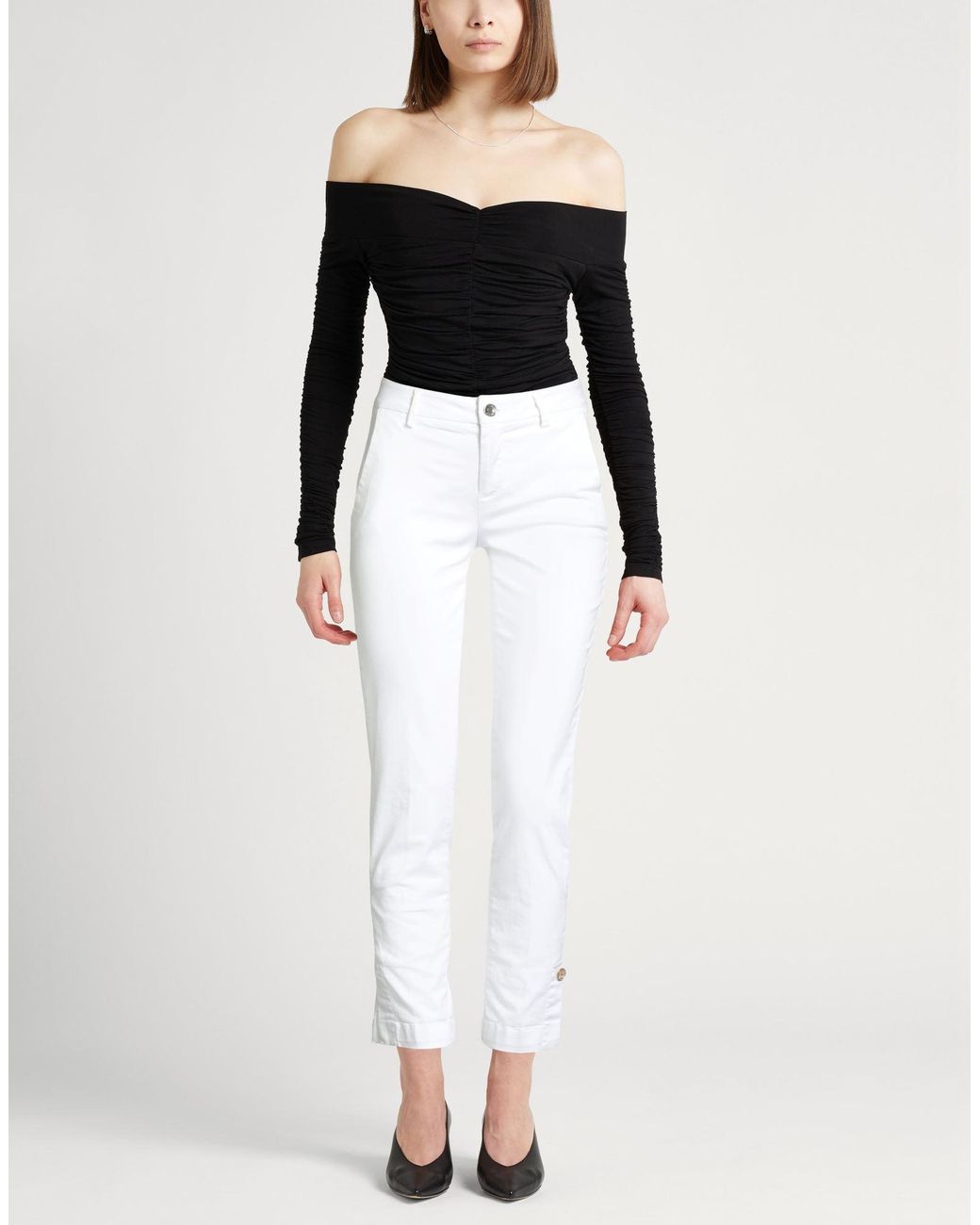 Liu Jo White Trouser