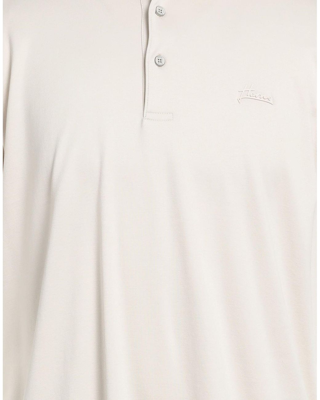 Herno White Polo Shirt for men