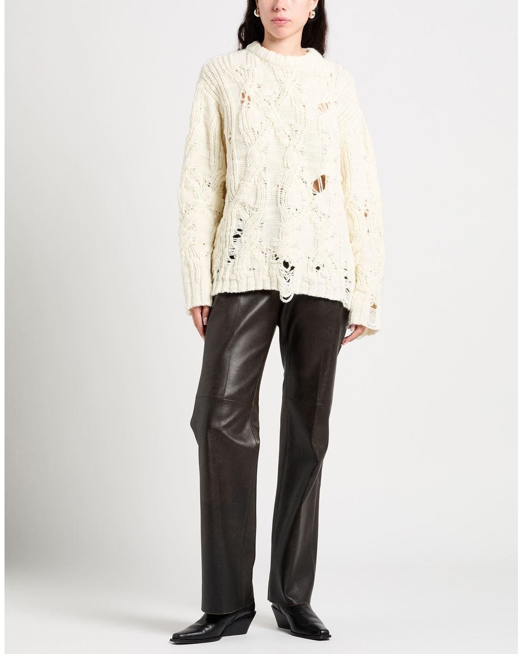 Pullover Acne de color Natural