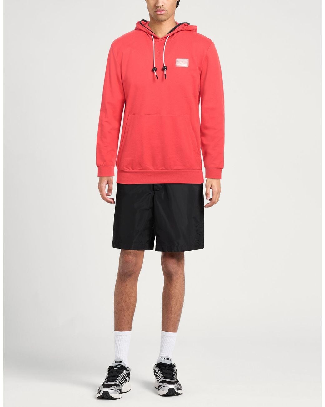 EA7 Red Sweatshirt for men