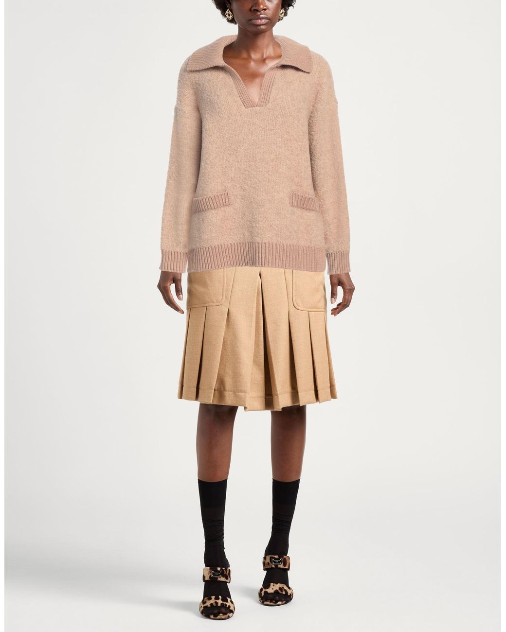 Pullover Fedeli de color Natural