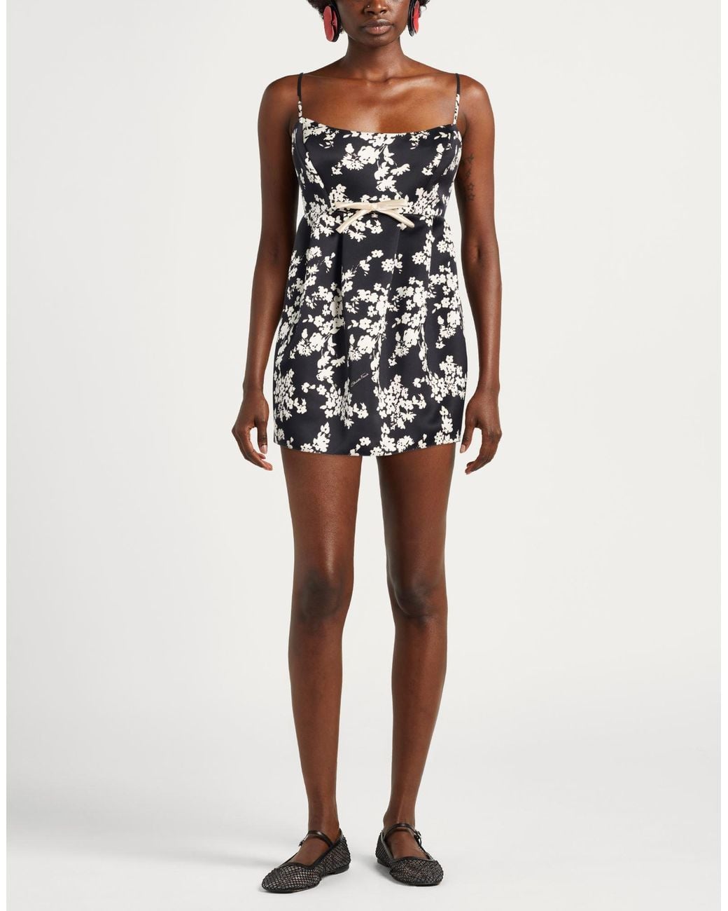 Elisabetta Franchi Black Mini Dress