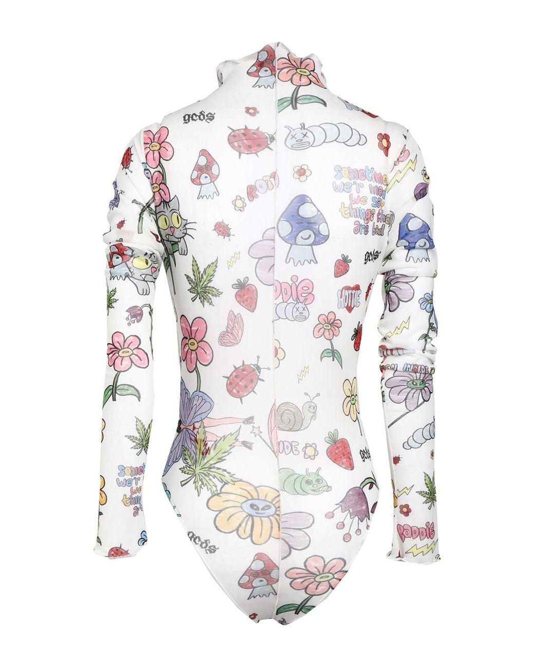 Gcds White Bodysuit