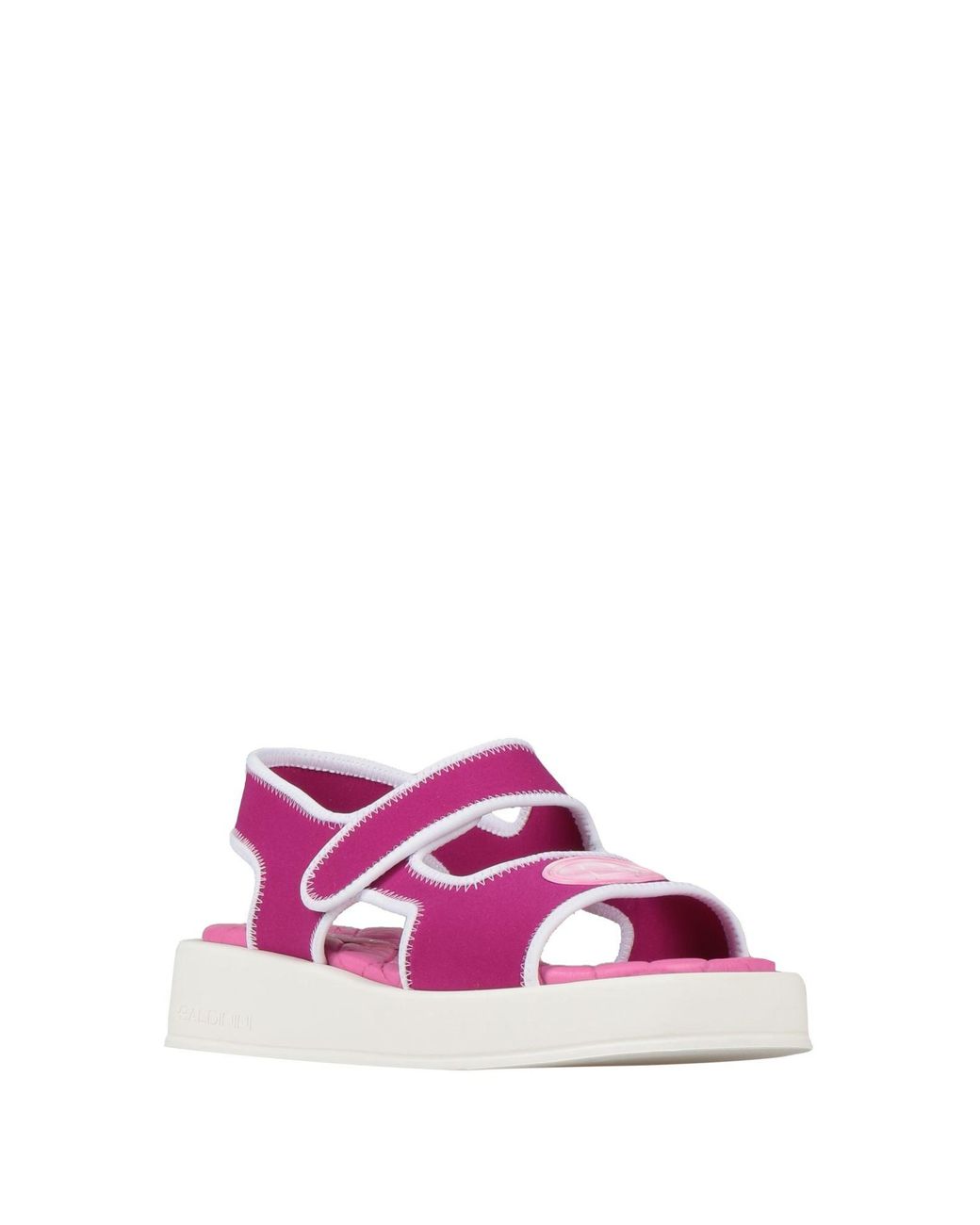 Baldinini Pink Sandals Textile Fibers
